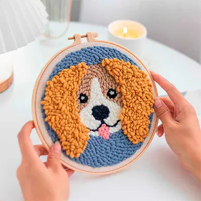 Kit de bordado Doggy Threads