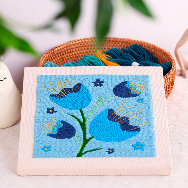 Stickset mit CalmStitch-Fäden 