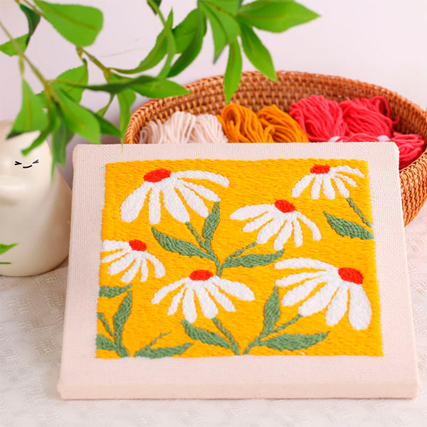 Stickset mit CalmStitch-Fäden 