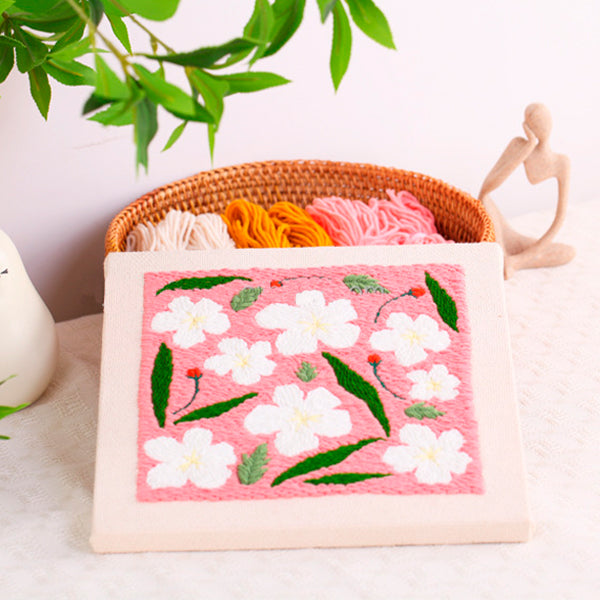 Stickset mit CalmStitch-Fäden 