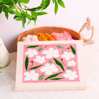 Stickset mit CalmStitch-Fäden 