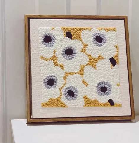 Stickset mit CalmStitch-Fäden 