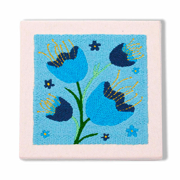 Stickset mit CalmStitch-Fäden 