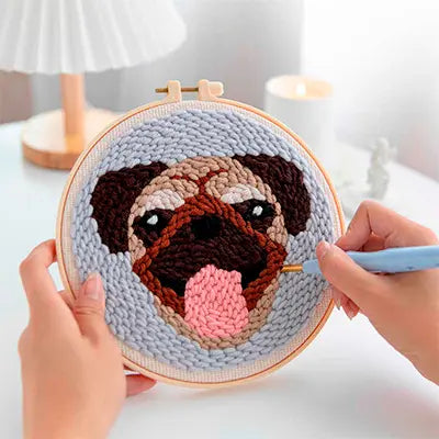 Kit de bordado Doggy Threads